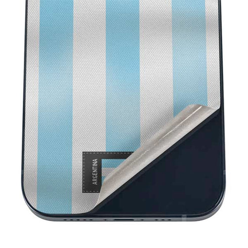 Argentina Soccer Flag iPhone 17 Pro Skin